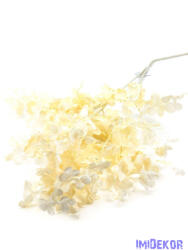  Őszi virágos ág 105 cm - Krém