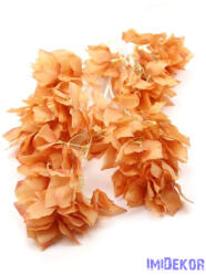  Őszi virágos ág 100 cm - Narancs