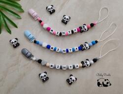 Nevora Névre szóló cumilánc - Panda