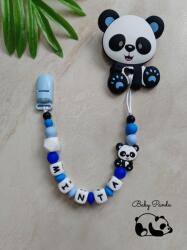Baby Panda Névre szóló rágcsalánc - Panda - kék