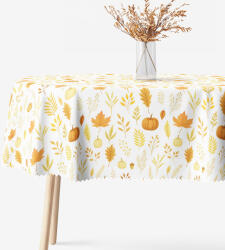 Goldea față de masă teflonată - aroma toamnei - ovală 140 x 180 cm Fata de masa