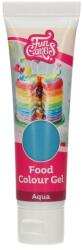 FunCakes Colorant gel albastru concentrat comestibil Aqua pentru paste de modelaj și bomboane de ciocolată 30 g