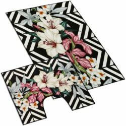 BellaTEX Изтривалка за баня и тоалетна Lily 3D Bellatex Bellatex | Cheren | Home | UNI