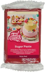 FunCakes Fondant rulat - Ruby Red roșu 250 g