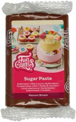FunCakes Fondant maro Maroon Brown (fondant colorat) 250 g