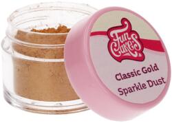 FunCakes Colorant pudră comestibil Dust Classic Gold - auriu 3, 5 g