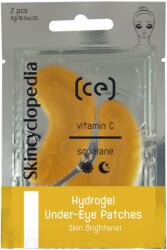 Skincyclopedia Plasturi pentru ochi hidrogel cu vitamina C si squalane, 2 bucati, Skincyclopedia Masca de fata