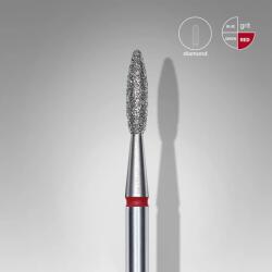 Staleks Capăt freză Staleks - Flacără, Rosu, 2, 1 mm