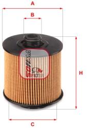 SOFIMA Filtru ulei SOFIMA S 1173 PE (S 1173 PE) - fixbox