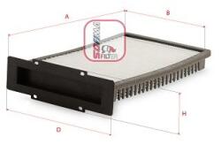 SOFIMA Filtru, aer habitaclu SOFIMA S 3621 C (S 3621 C)