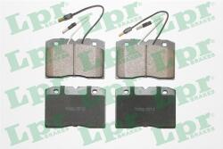 LPR Set placute frana LPR 05P015 (05P015)