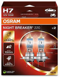 OSRAM NIGHT BREAKER 220 H7 55W 12V 2x (64210NB220-2HB)