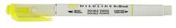 Zebra Ecsetfilc kétvégű ZEBRA Mildliner Fluorescent sárga (79150) - robbitairodaszer
