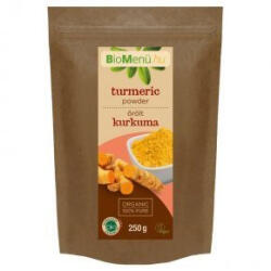BioMenü bio őrölt kurkuma 250 g - bioszallito