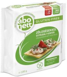 Abonett Extrudált kenyér ABONETT gluténmentes zöldségekkel 100 g - robbitairodaszer