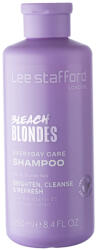 Lee Stafford Bleach Blondes Everyday Care sampon, a szőke haj mindennapi ápolásához, 250 ml