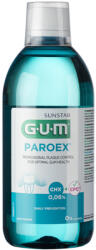 GUM Sunstar GUM PAROEX szájvíz (CHX 0, 06 % + CPC 0, 05 %), 500 ml