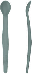 Everyday Baby szilikon kanál, Harmony Green, 2 db