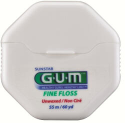 GUM Sunstar GUM Fine Floss viaszmentes fogselyem, 55 m
