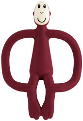 Matchstick Monkey fogzást segítő rágóka, bordó
