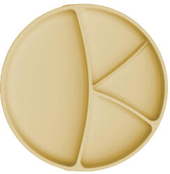 Everyday Baby szilikon tányér tapadókoronggal, Lágy Sárga