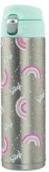 Baagl fémkulacs, termosz 450ml - Pink Rainbow (A-34458)