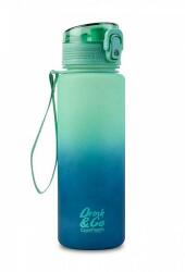 COOLPACK matt műanyag kulacs 600 ml - Gradient Blue Lagoon (56117CP) - gigajatek