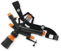 Bradas Black Line 5 fúvókás pulzáló öntözőfej, Aqua Jet befűző 1" (1502911 - AJ-TS6010)