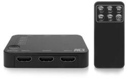 ACT HDMI суич ACT AC7841, 5/1, 3D, 4K@60Hz, Черен (EWENT-ACT-SPLIT-AC7841) - megamag