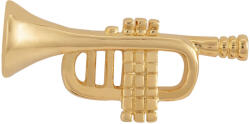 Troli Broșă originală aurită Trompetă KS-205