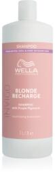 Wella Invigo Blonde Recharge sampon szőke hajra semlegesíti a sárgás tónusokat 1000 ml