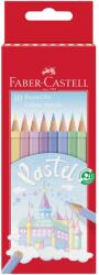 Faber-Castell színes ceruza, pasztell, 10 szín/készlet (FC111211)