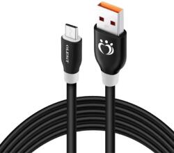  Olesit Adat- és Töltőkábel K191, 150 cm, MicroUSB/USB csatlakozó, 2.4A gyorstöltés, fekete (UNS-K1911)