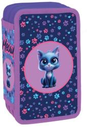 S-Cool tolltartó, Meow, felszerelt, 3 cipzárral, 39 db