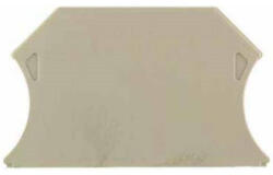 Weidmüller sorkapocs véglap W sorozathoz WAP 2.5-10 SW, fekete, 1050010000 (1050010000)