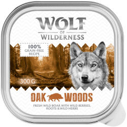 Wolf of Wilderness 6x300g Wolf of Wilderness Adult nedves kutyatáp - Oak Woods - vaddisznó
