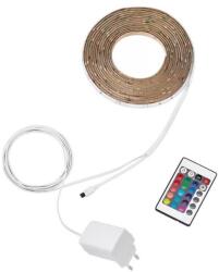 Philips - Bandă LED RGB reglabilă 5 m, 12 W, 230 V + telecomandă (P6767)