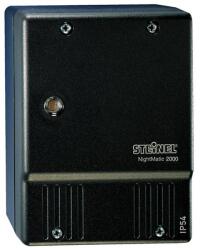 STEINEL 550318 - Comutator crepuscular NightMatic 2000 negru IP54 (ST550318)