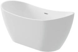 Deante Kád, Deante Arnika akril fürdőkád, szabadonálló, ovális 150x72 cm KDA_015V - zuhanykabin