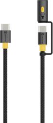 Tactical Fullánk Kábel USB-C/USB-C 1, 5m Fekete
