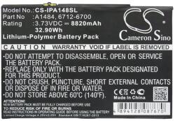 Cameron Sino IPAD Air CAMERON SINO Li-Polymer akku 3.73V/8820mAh, Apple 6712-6700 kompatibilis, FEKETE (CS-IPA148SL)