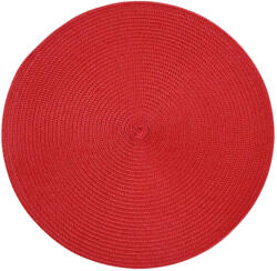 Banquet Tondo kör alakú műanyag tányéralátét Piros (12524001)