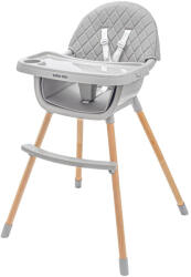 Baby Mix Etetőszék Baby Mix Freja wooden dark grey (2-52920)