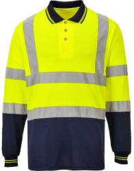 Portwest Kéttónusú hosszú ujjú pólóing (S279YNRXXXL)
