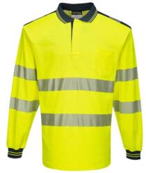 Portwest PW3 Hi-Vis hosszú ujjú pólóing (T184YNRXXL) - grandis