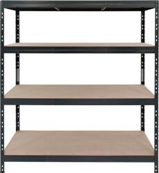 AR Shelving 4 polcos 180x150x45cm antracit fémpolc