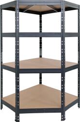 AR Shelving 4 polcos 180x90x45cm antracit fémpolc teherbírás: 250kg, össz. : 1000kg