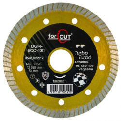 Flexmann For Cut gyémánttárcsa DGM-ECO 115x1, 2x8x22, 2 arany színű gránit, márvány