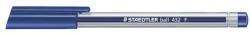 STAEDTLER Golyóstoll, 0, 3 mm, kupakos, STAEDTLER " Ball 432" , kék (GSCTS432F3)