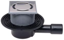 HL mini padlószifon, NA 50/40, 123x123 mm/115x115 mm